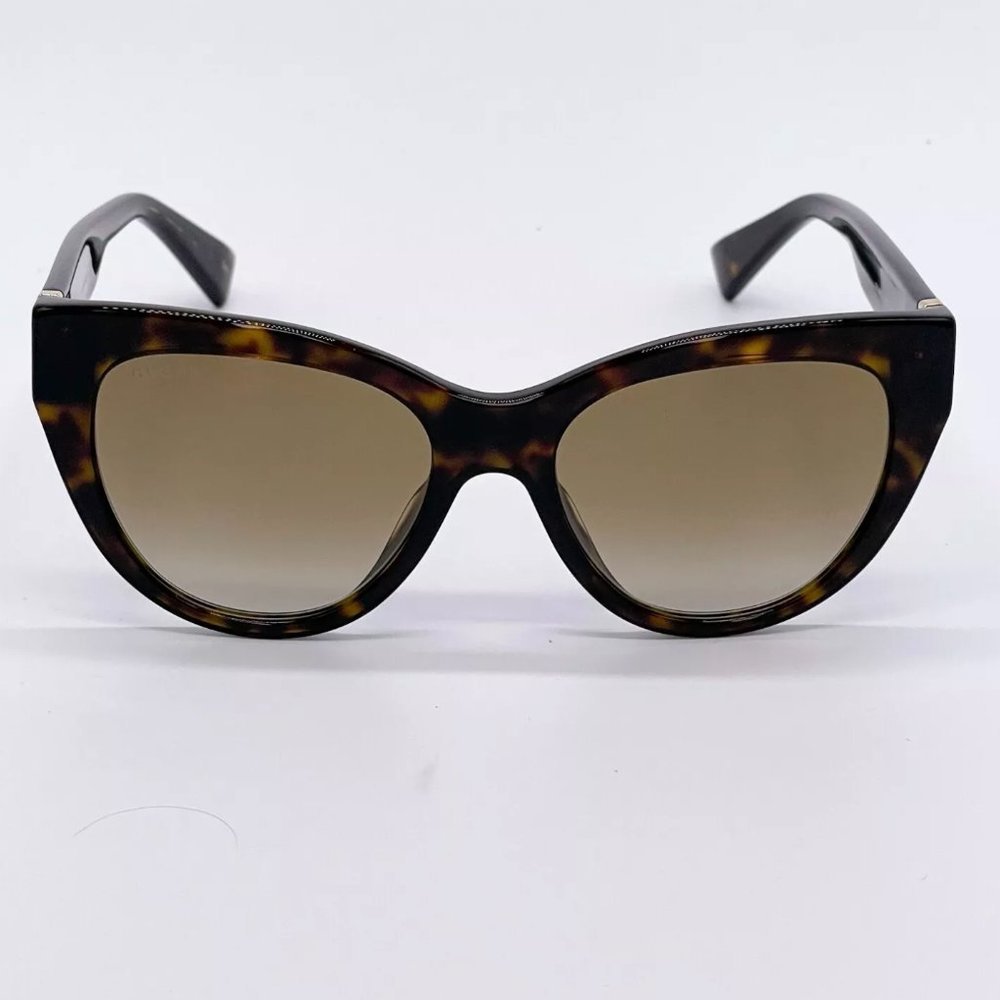 Sale! New Gucci Women's 53mm Havana Brown Sunglasses! - Picture 3 of 8